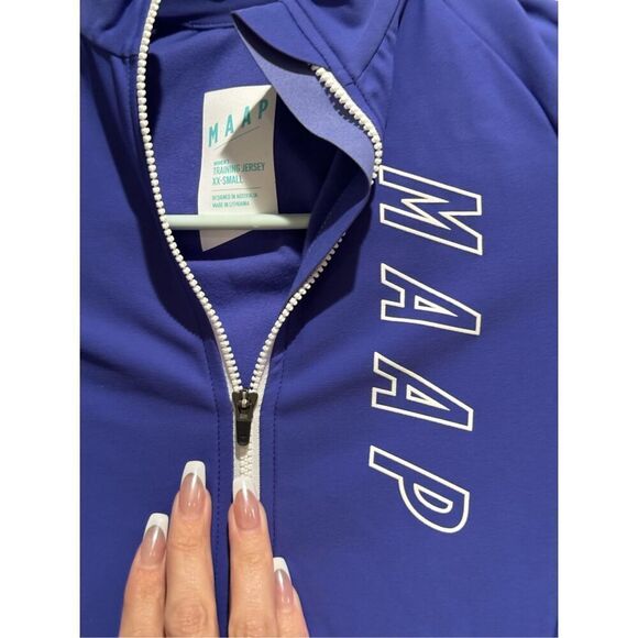 NWOT MAAP Women's Draft Team Stashable Lightweight Cycling Jacket XXS - Picture 4 of 14